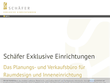 Tablet Screenshot of exklusive-einrichtungen.com